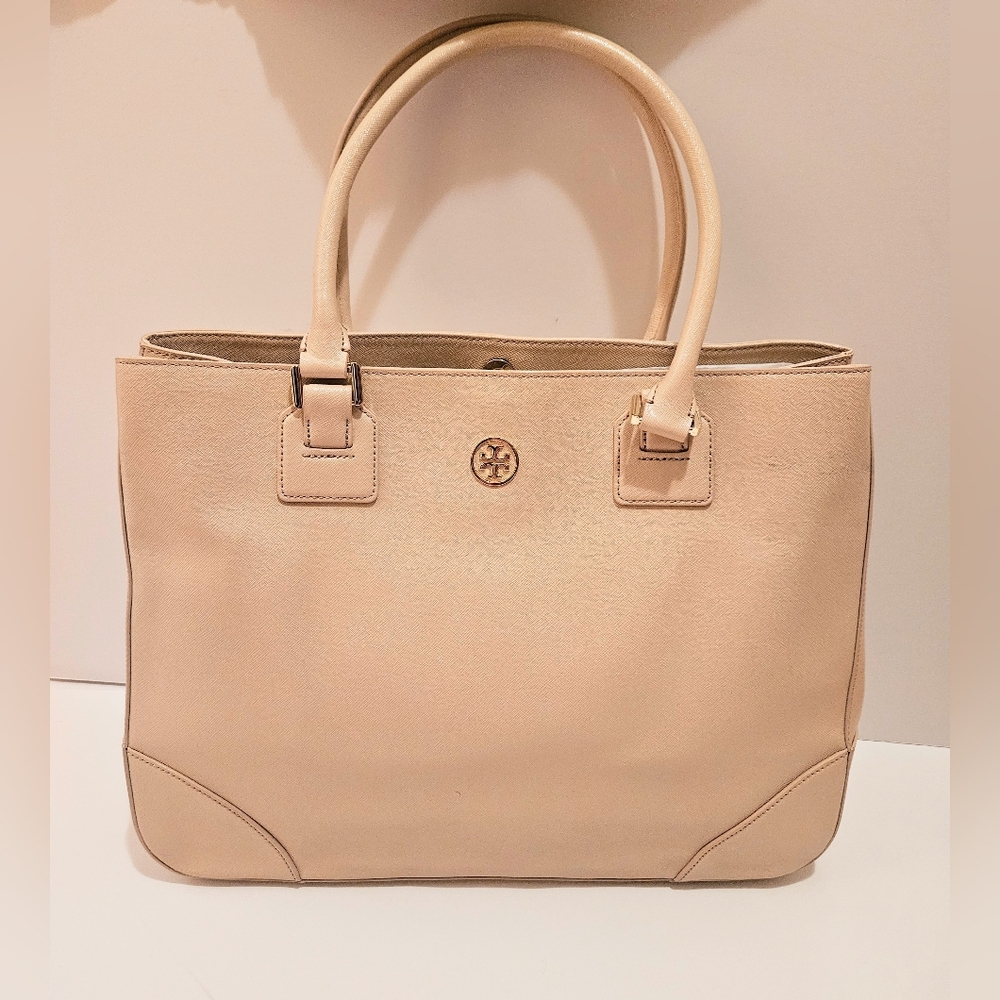 Tory Burch Robinson Tote - Dark Sahara